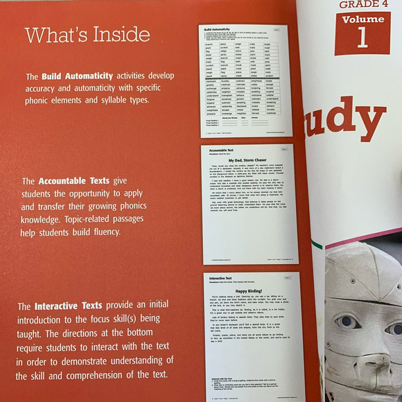 Homeschool Benchmark Education Phonics My Word Study Workshop Grade 4 Vol 1&2 - Picture 5 of 13